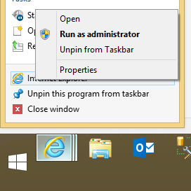Run as administrator